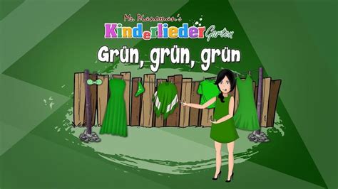 Grün Grün Grün Sind Alle Meine Kleider 💚 Kinderlied Farben Lernen