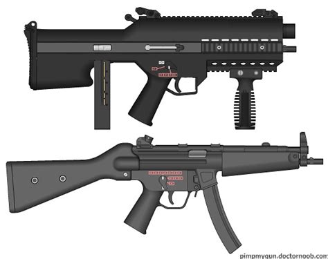 40 Bullpup Smg Next To Mp5 Flickr Photo Sharing