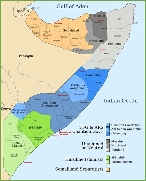 States And Regions Map Of Somalia 43692 Hot Sex Picture