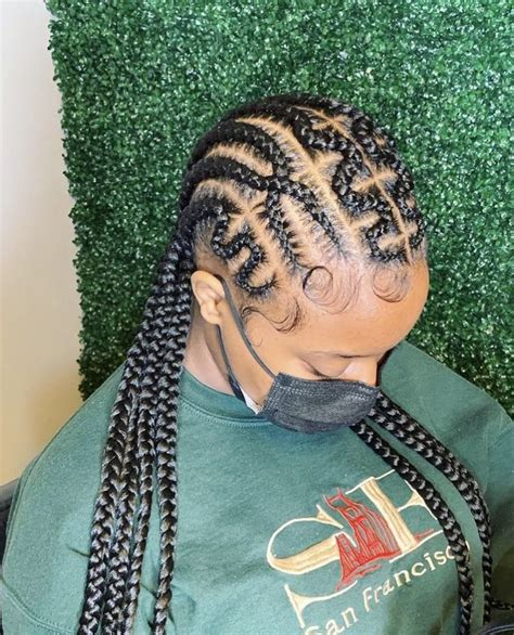 Pin By Janay On Braids Plaits Hairstyles Feed In Braids Hairstyles