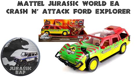 Review 2023 Mattel Jurassic World Epic Attack Crash N Attack Ford