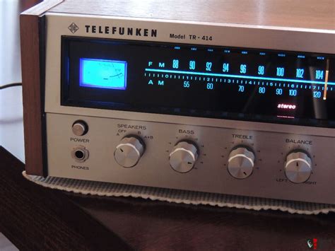 Rare Telefunken Tr 414 Amfm Stereo Receiver Photo 3907207 Canuck