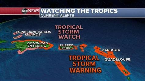 Tropical Storm Isaias Expected To Develop Today Impact Caribbean Abc