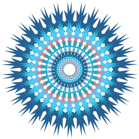 Blue Mandala Clipart Free Download Transparent Png Creazilla