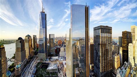 Wtc World Trade Center Skyscraper City Cities Building New York