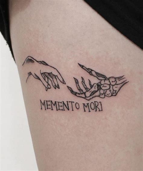 Unique Memento Mori Tattoos You Must Try In Simplistic