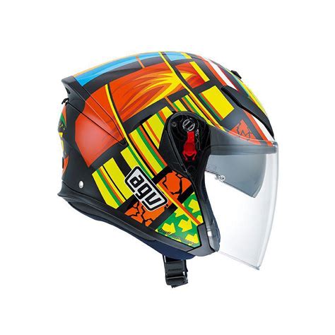 Helmet Agv K5 Jet Elements Open Face Helmet Valentino Rossi Motorbikes