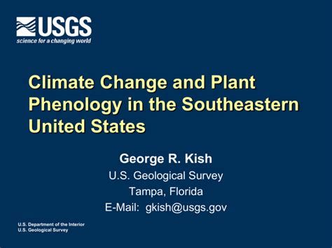 Fl Plant Phenololgy Usa National Phenology Network