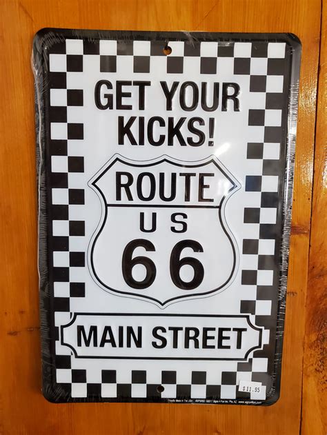 Historic Route 66 State Signs
