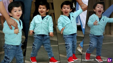 these new pics of taimur ali khan shouting in joy are giving all the friday feels 🎥 latestly