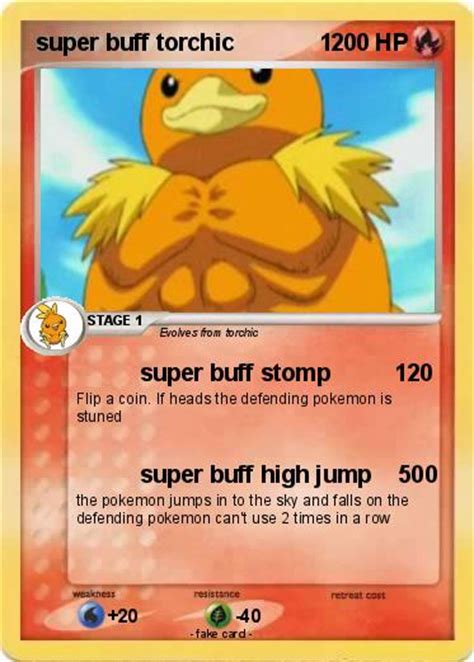 Pokémon Super Buff Torchic 1 1 Super Buff Stomp My