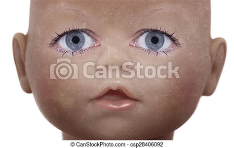 Scary Baby Doll Face