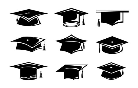 Graduate Silhouette Vector Art Icons And Graphics For Free Download