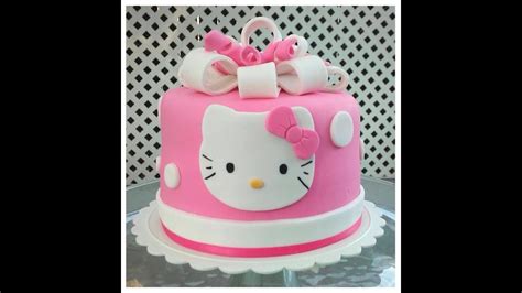 Hello kitty cake decorations images | my kitty favs. Birthday cake : HELLO KITTY slideshow - YouTube