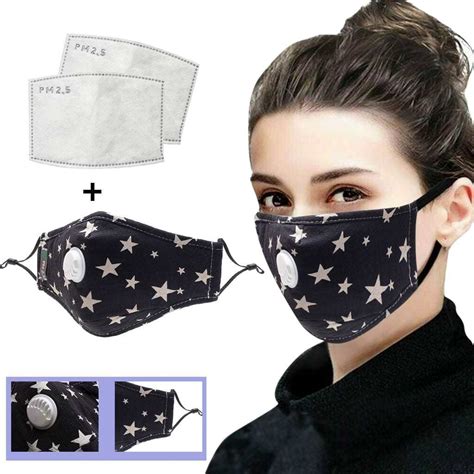 Reusable Face Protective Fashion Masks Woven Fabric Mask Wash And Reuse
