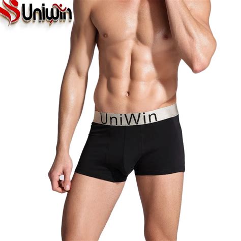 Uniwin 2 Pieceslot Mens Underwear Boxers Sexy Male Undies Trunk Pouch