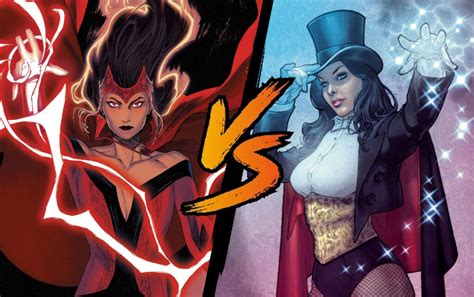 Scarlet Witch Marvel Vs Zatanna Dc Comics Corrierenerd It