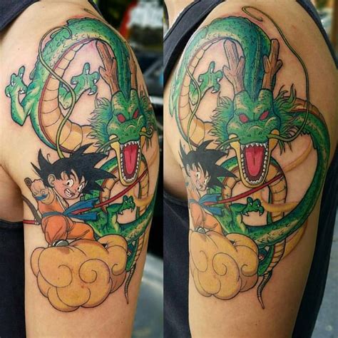 Shenron Tattoo Shenrontattoo Shenron Dragonballtattoo Dbztattoos