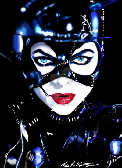 Batman Returns Catwoman Art