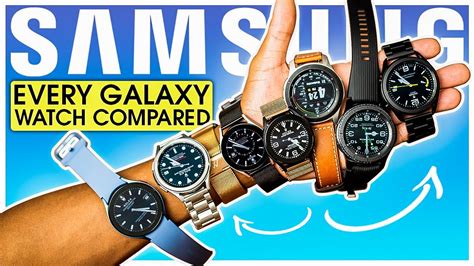compared samsung galaxy watch 5 pro vs watch 4 classic vs galaxy watch 3 vs s3 frontier youtube