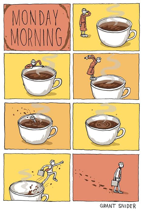 Coffee The Savior Of Monday Mornings Comic