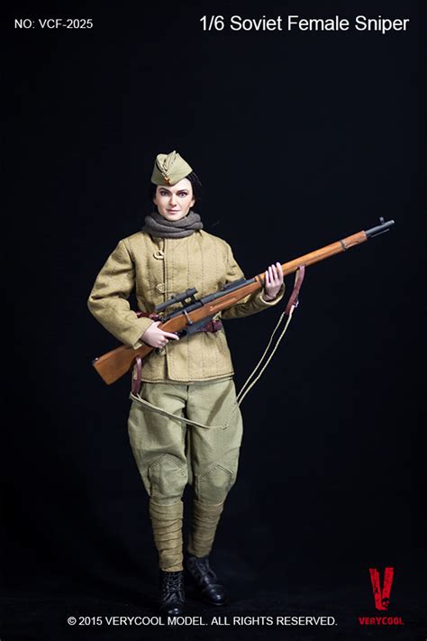 Vcf 2025 Very Cool Wwii Ussr Soviet Russian Female Sniper 16 Boxed