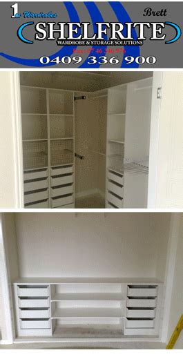 The benefits of fitted bedroom furniture. Shelfrite Wardrobe & Storage Solutions - TOOWOOMBA ...