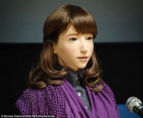 Erica The Robot To Become Tv News Anchor In Japan Daily Mail Online
