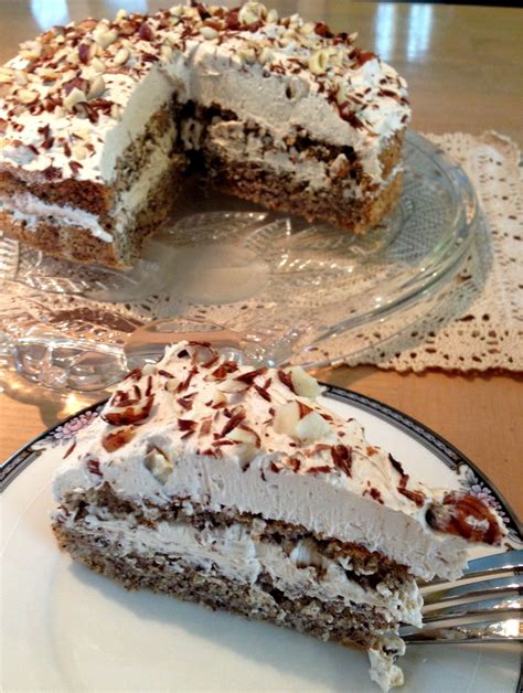 Hungarian Hazelnut Torte With Espresso Frosting Gluten Free Dairy