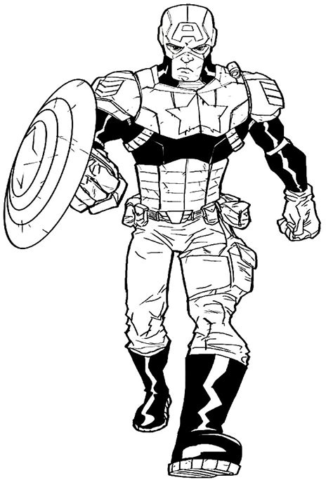 Descargar dibujos para colorear - superhéroes.