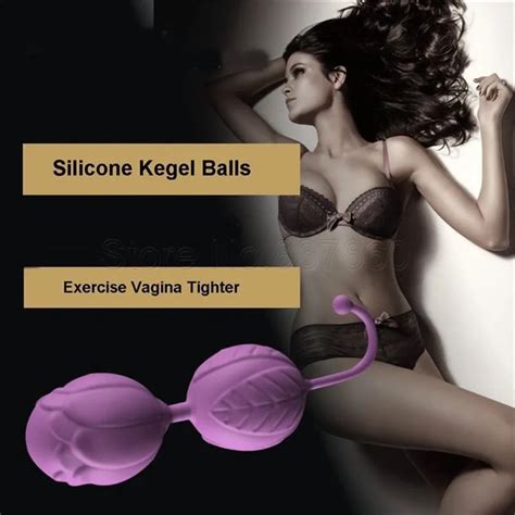Silicone Kegel Balls Love Ball For Vaginal Tight Exercise Machine Vibrators Ben Wa Balls Pussy