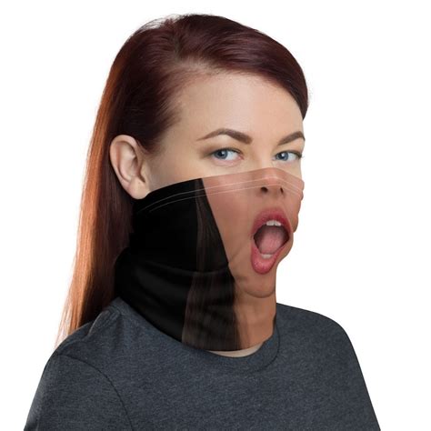 Funny Face Mask Implied Blowjob Mask Sexy Mouth Sexy Etsy
