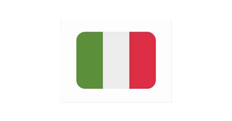 Have you downloaded the italian emoji app yet? Italy Flag Emoji Twitter Postcard | Zazzle