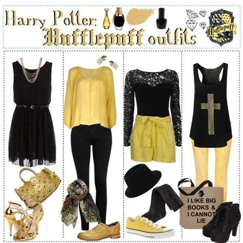 Harry Potter Hufflepuff Outfits By Roseygal 16 On Polyvore The Two
