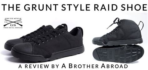 Grunt Style Raid Shoe Review By A Brother Abroad The Best Mens Travel
