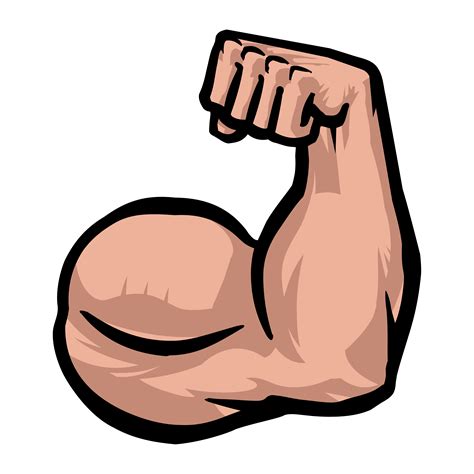 Bodybuilder Clip Art Back Muscle Man Cartoon Clip Art