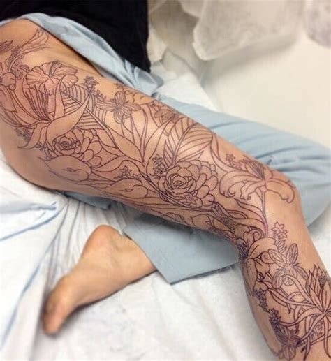 Top Beautiful Leg Tattoos For Women In