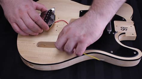 How To Install The Ground Wire For Solo Tc Diy Guitar Kit Models Youtube