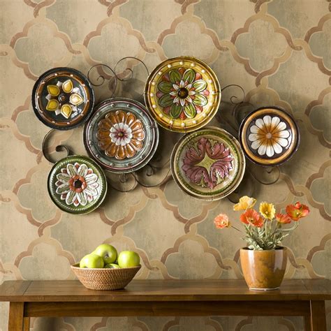 Wildon Home ® Scattered Italian Plates Wall Art 3675 X 225