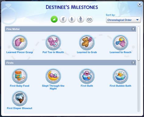 The Sims 4 Growing Together Milestones And Infant And Toddler Quirks