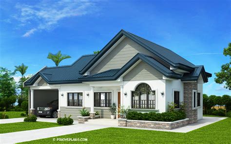 Find 1 & 2 story farmhouse designs w/basement, craftsman ranch homes & more! Three Bedroom House Concept | Pinoy ePlans