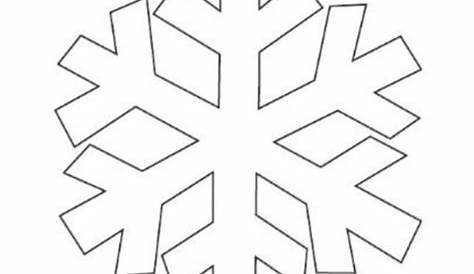 snowflake printable pattern
