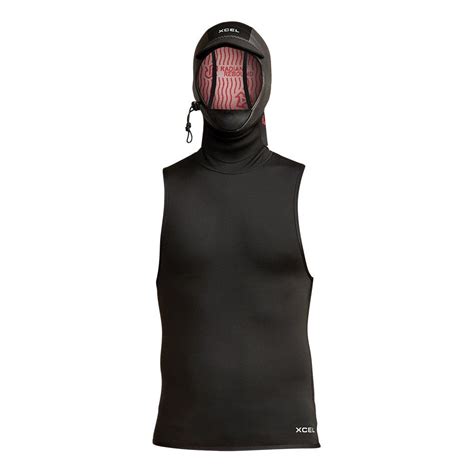 Xcel Infiniti 1mm Hooded Wetsuit Vest Black I Wetsuit Centre