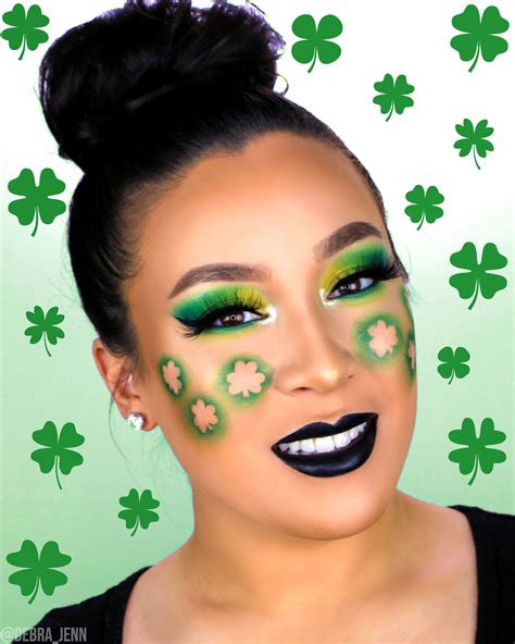 St Patricks Day Makeup Looks It Aint Easy Being Green Debra Jenn