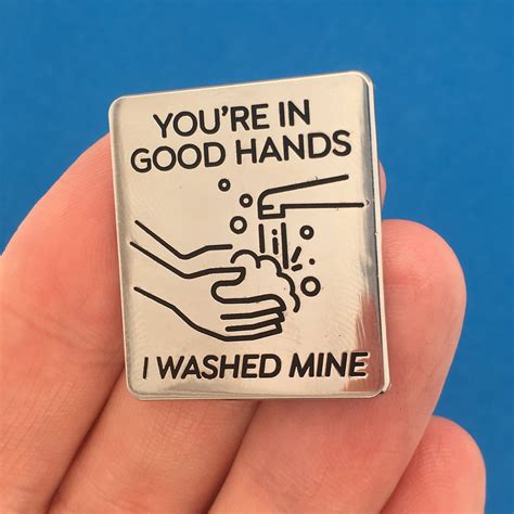 Handwashing Pin Set Get All Three Designs — Dissent Pins