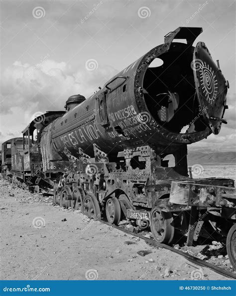 Old Rusty Steam Locomotive Stock Photo Image Of Broken 46730250