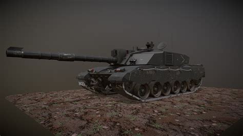 Challenger 2 Tank By Liam Davies 3d Model By Liamdavies 6ac95d1