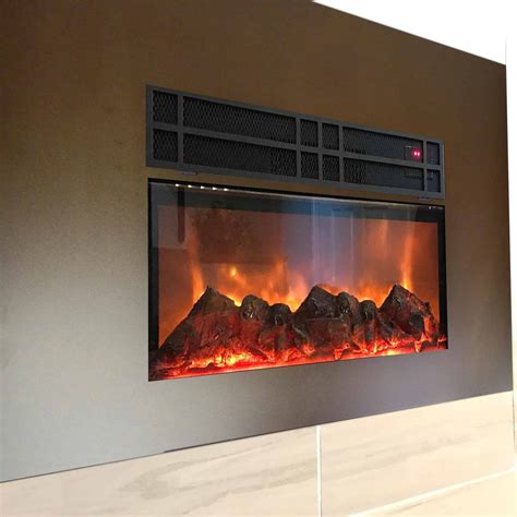 True Flame Electric Fireplace Insert By Y Decor 24 With Front