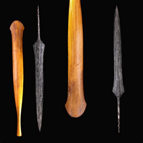 Antique Cekel Beluluk Tombak Spear Java Indonesia Pamor Blade