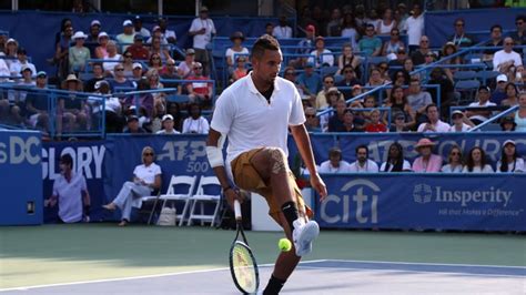 Known For Trick Shots Nick Kyrgios Hit The Right Shots To Win Dc